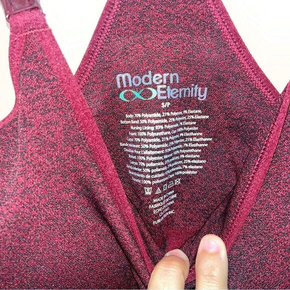 NEW Modern Eternity Seamless Nursing Sports Bra size Small - Picture 6 of 7